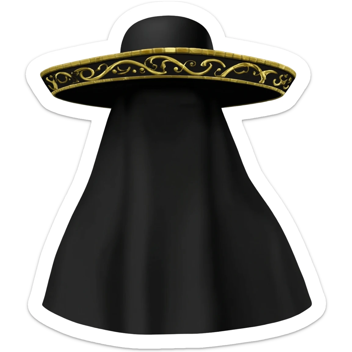 capirote de semana santa sticker