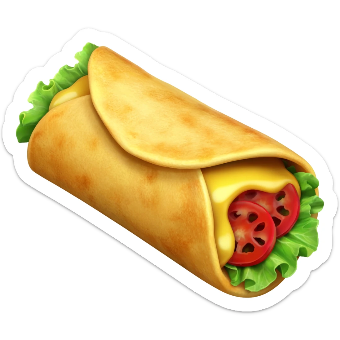 Burrito # sticker