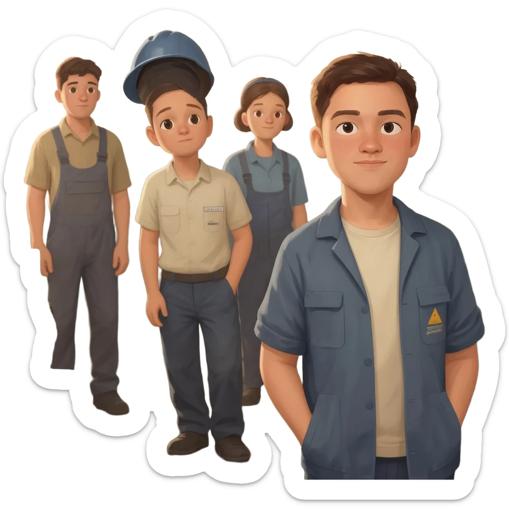 “charity girls,” they worked in low-paid jobs like factories and lived at home sticker