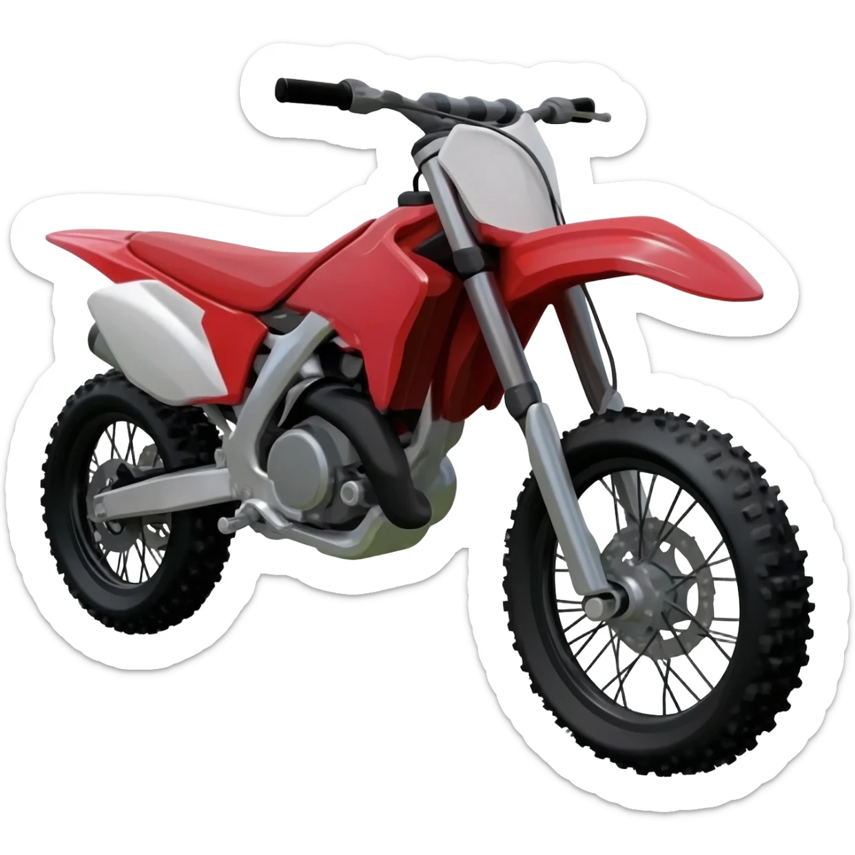 Moto cross sticker