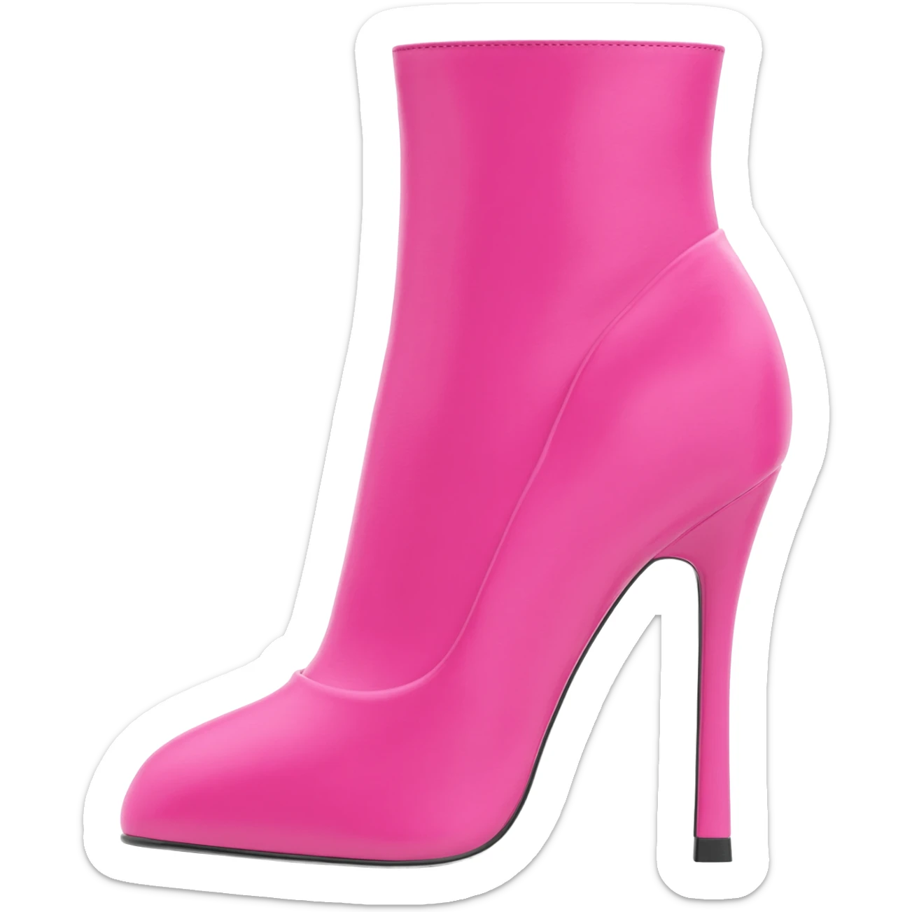 womens thigh high stilletto boots hot pink sticker