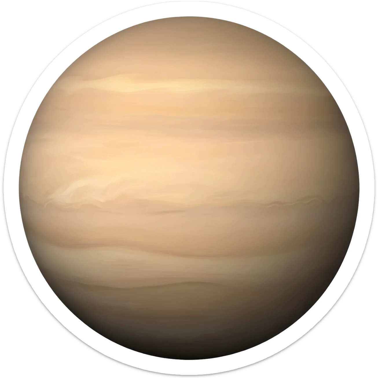 Uranus (the planet, not the surface, without the space)) sticker