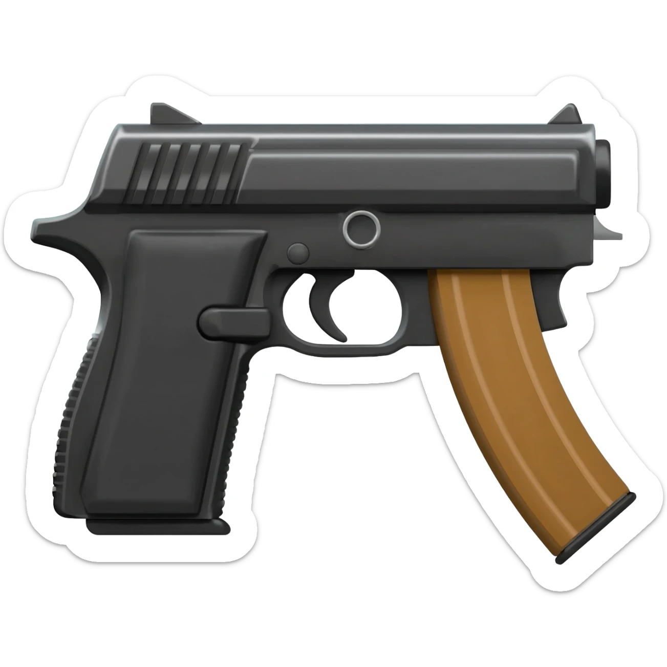 AK47 pistol sticker