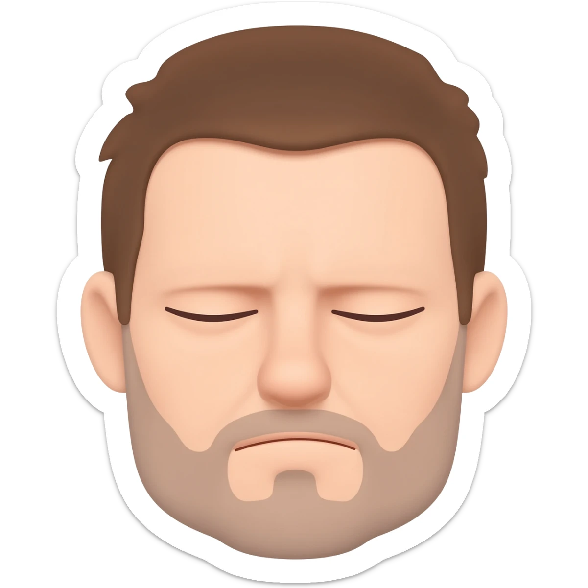 Squint image sticker