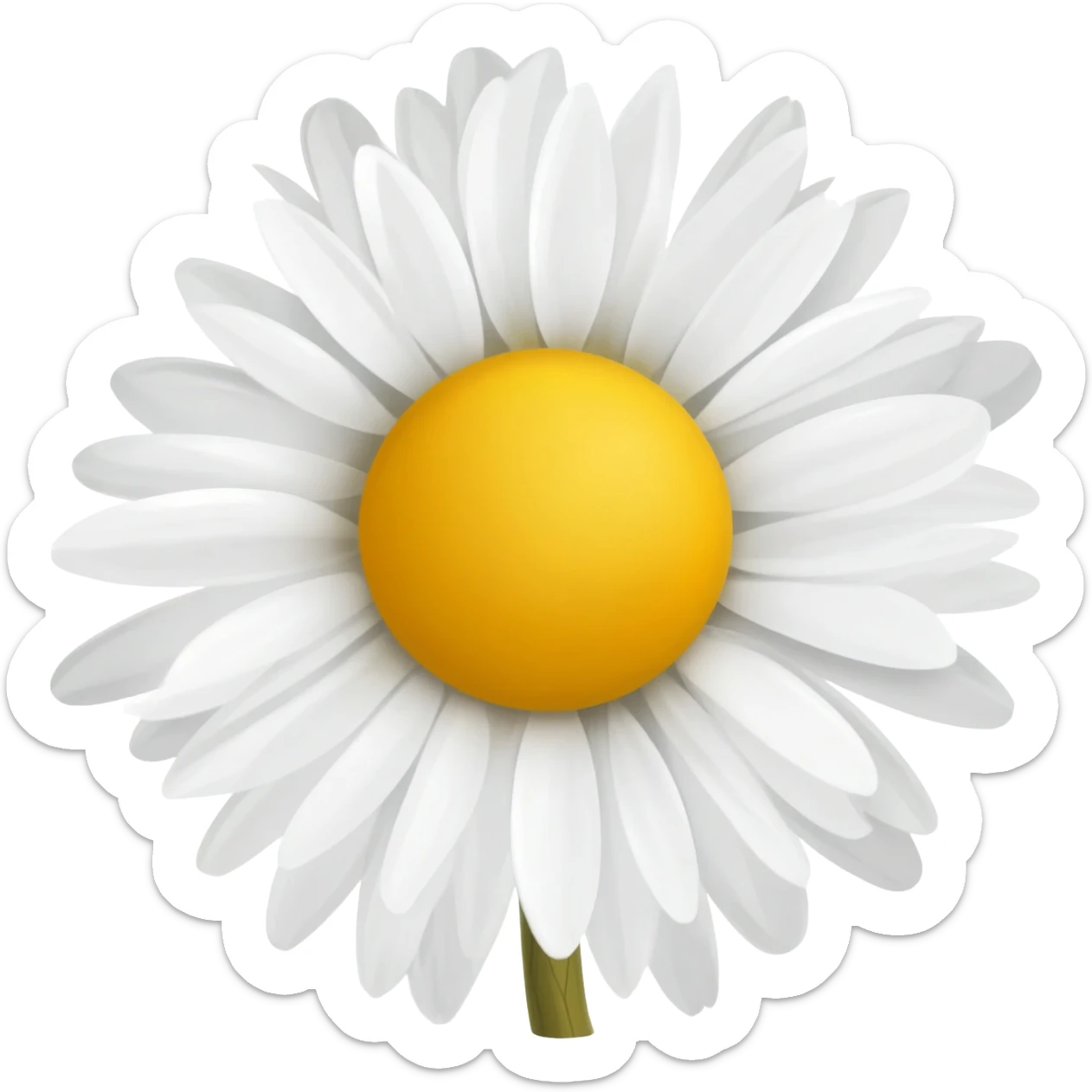 БАБОЧКА-РОМАШКА sticker