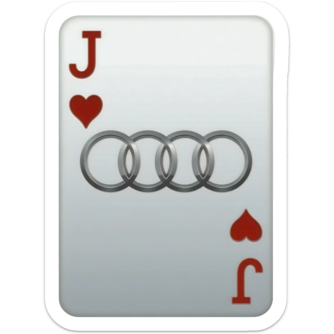 audi joker sticker