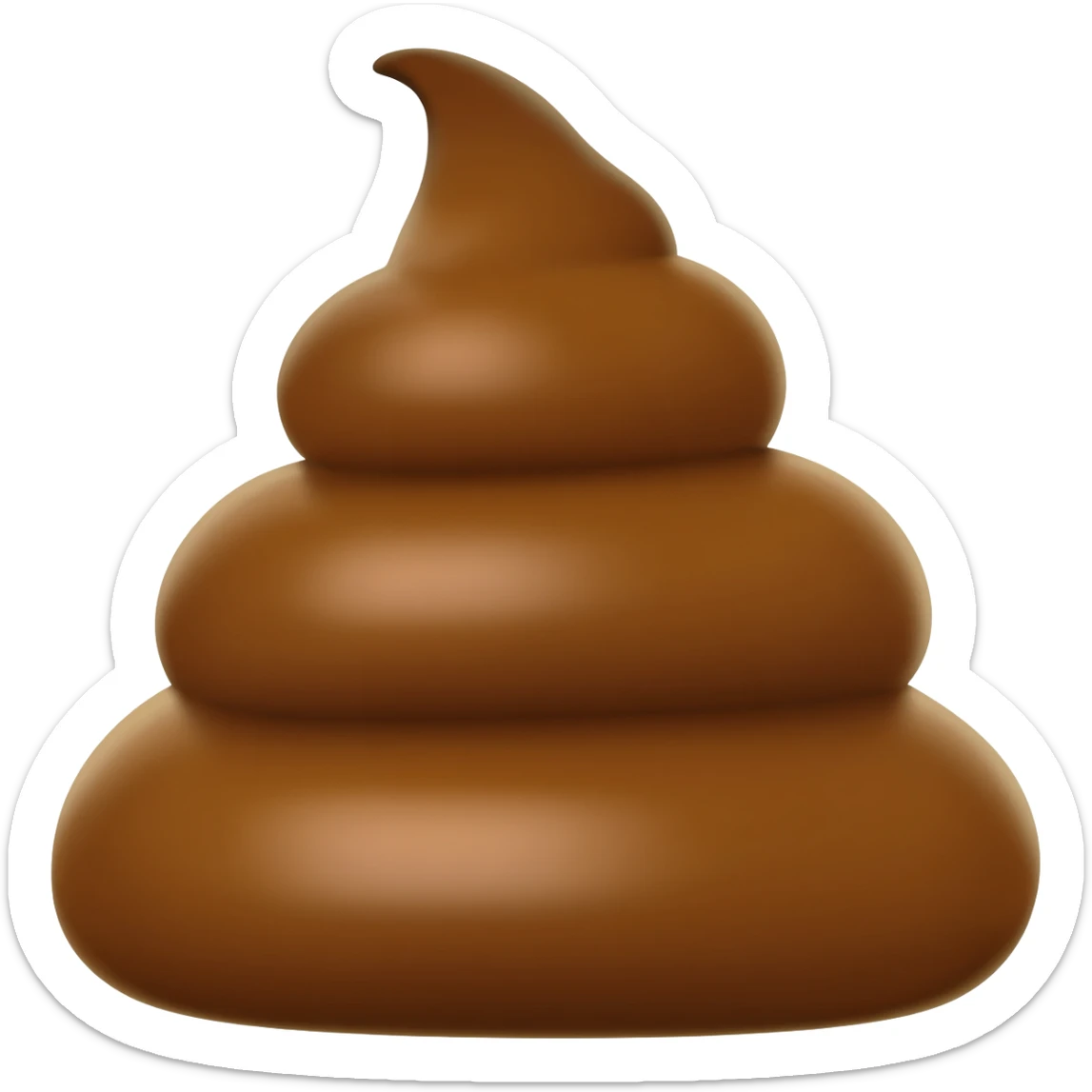 Poop sticker
