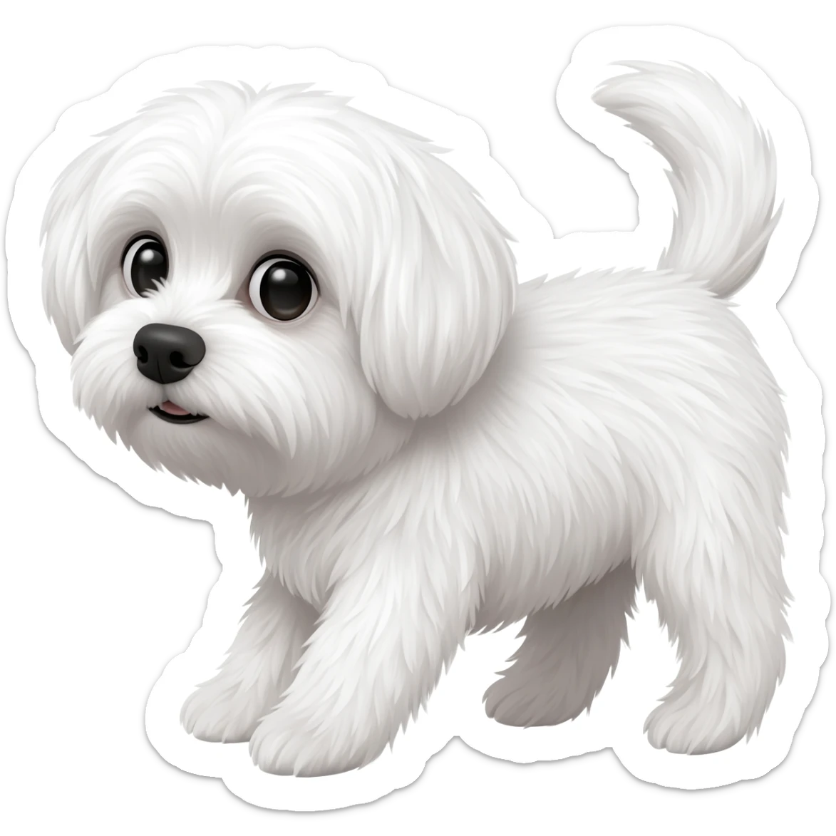 Maltese sticker