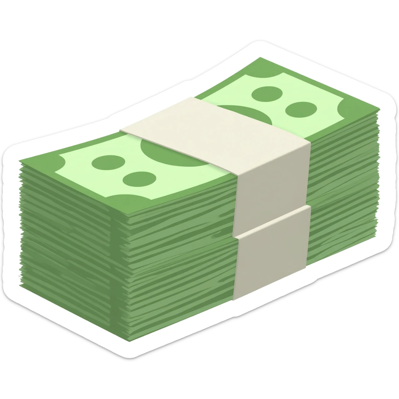 cash sticker
