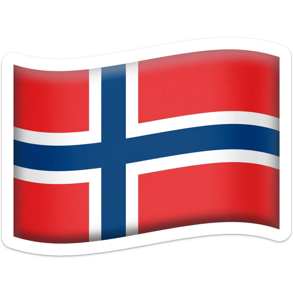 flag of Norway sticker