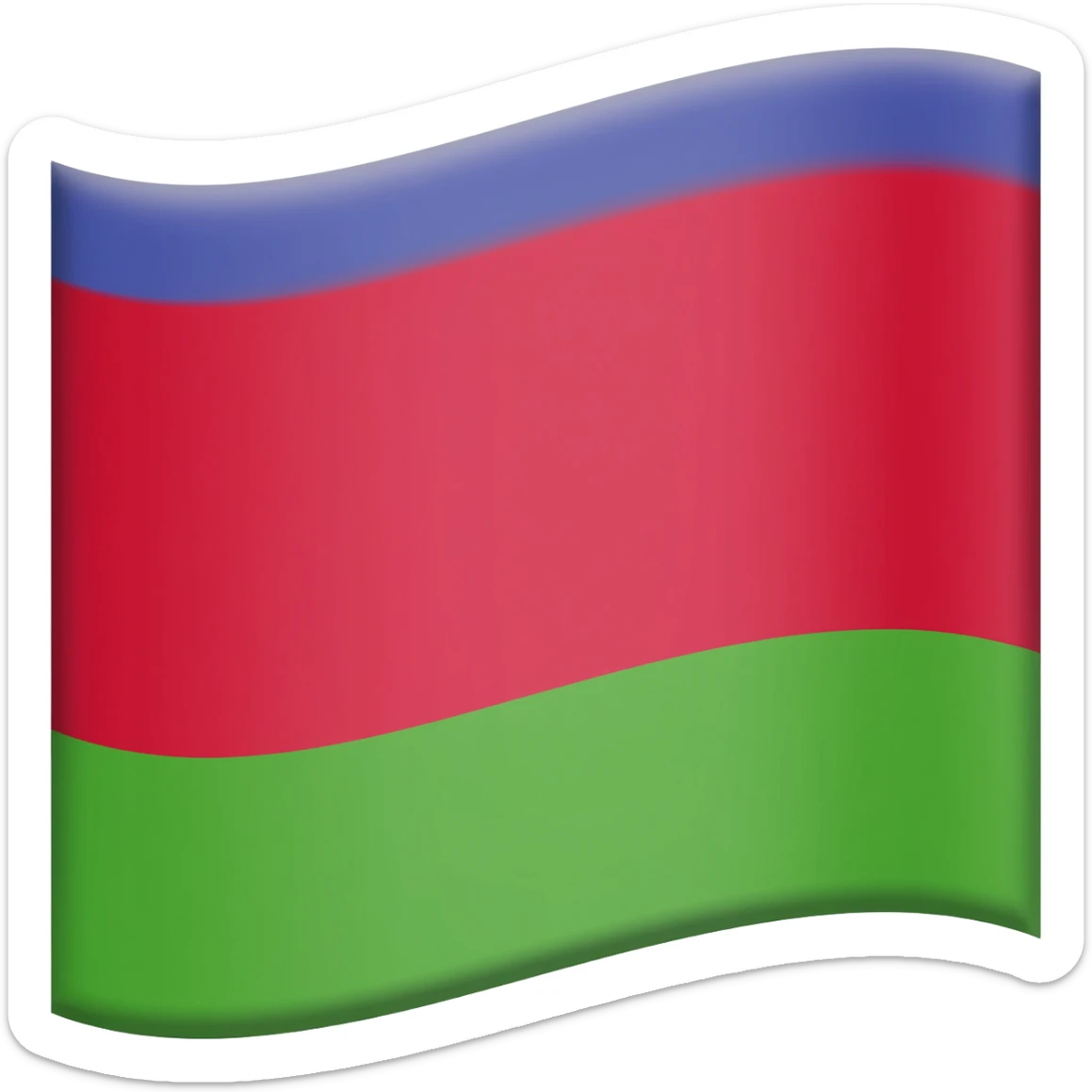 Buryatia emoji flag sticker