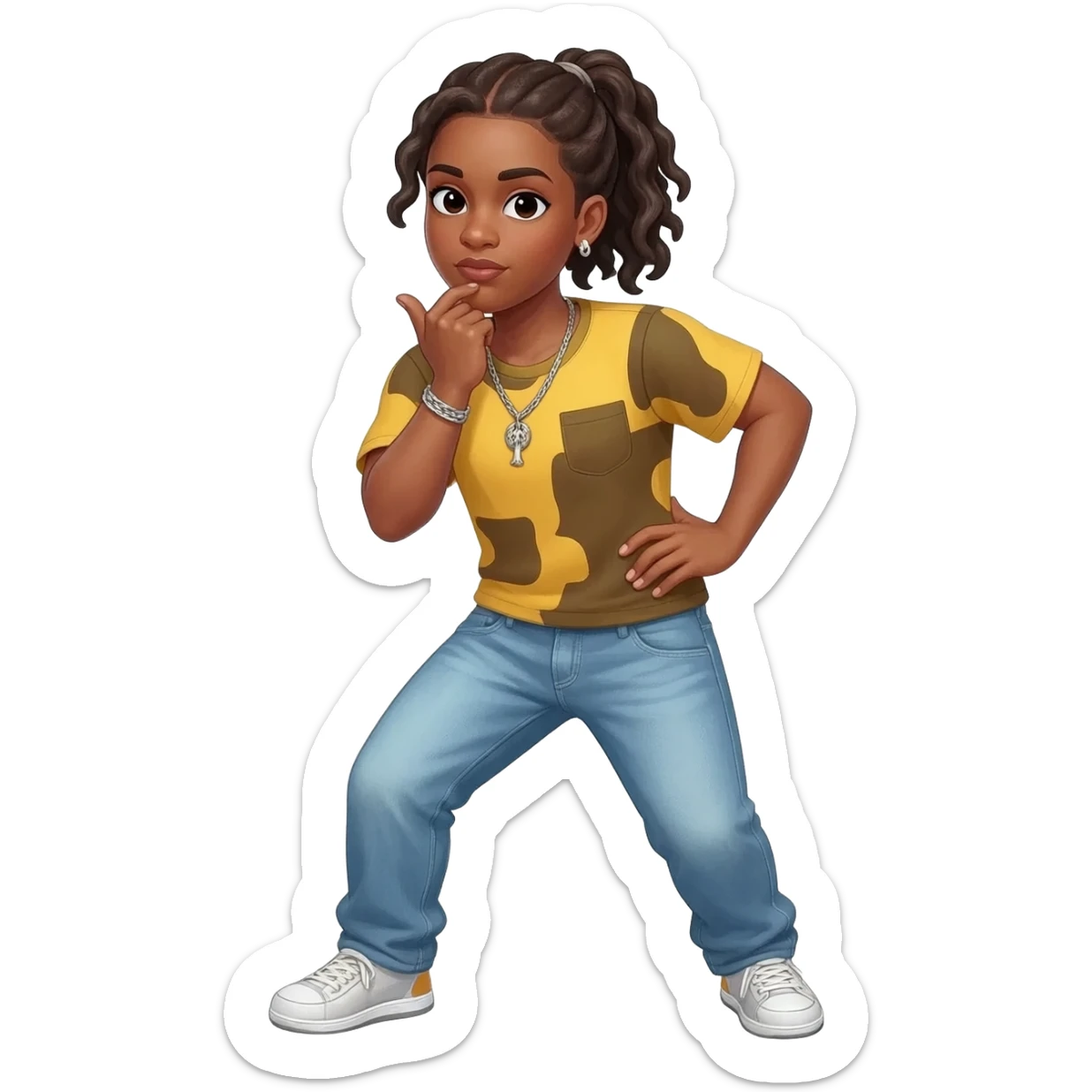 watch me whip nae nae sticker