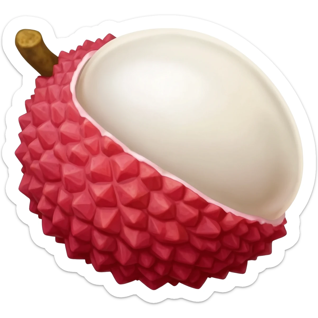 Lychee sticker