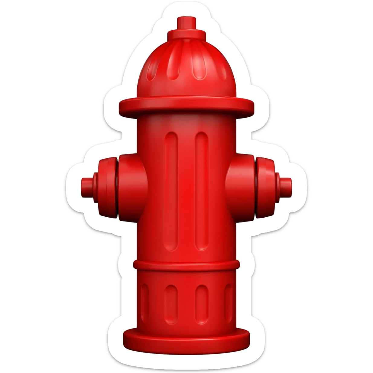 fire hydrant sticker