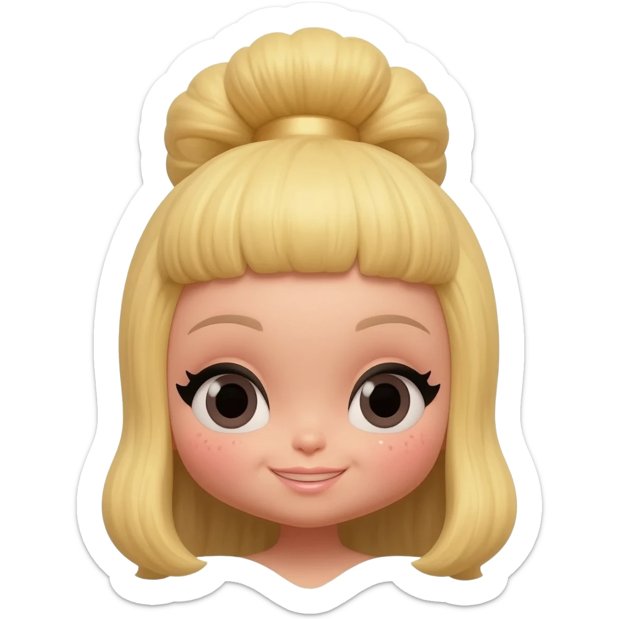 Cute diva emojidivae sticker