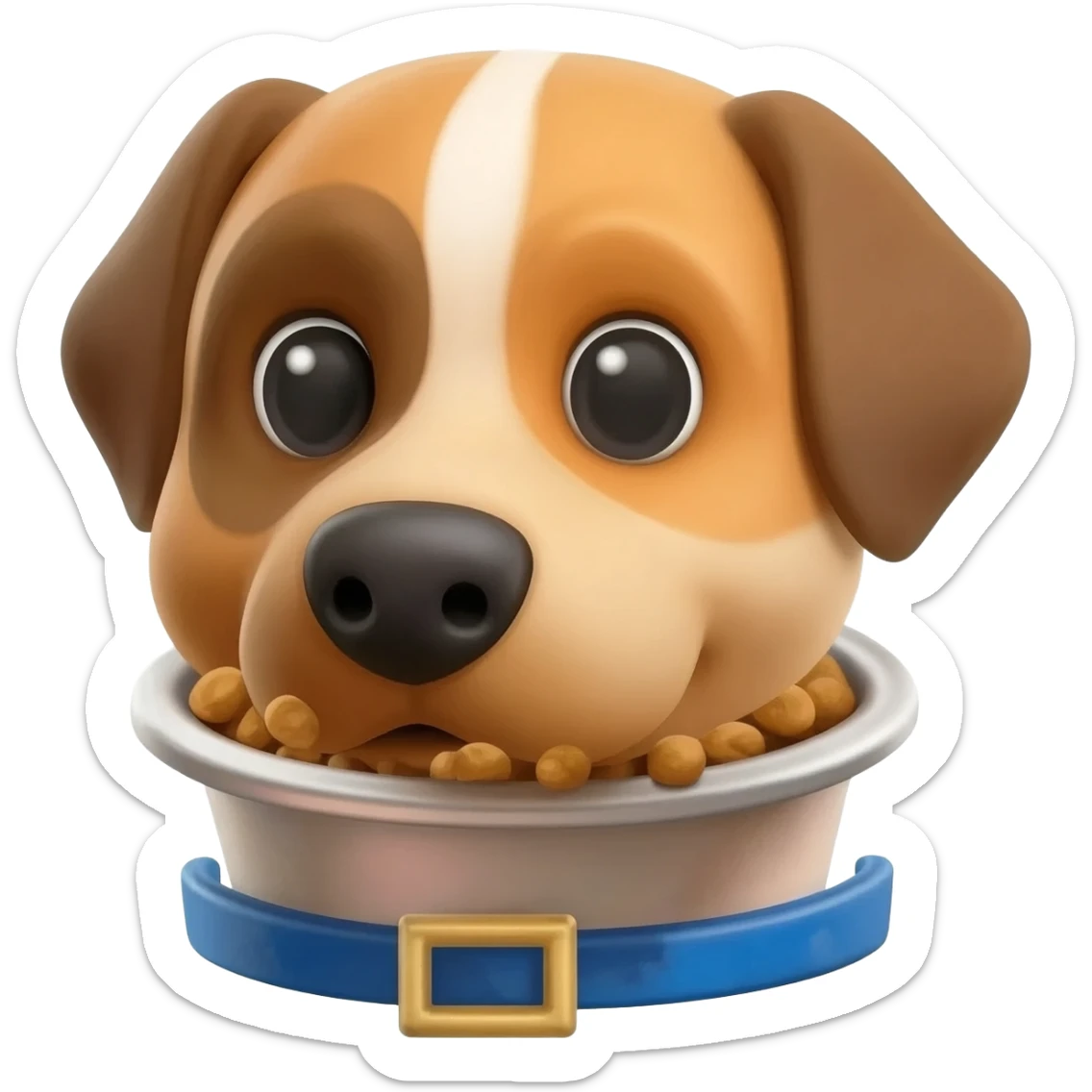 dog food sticker