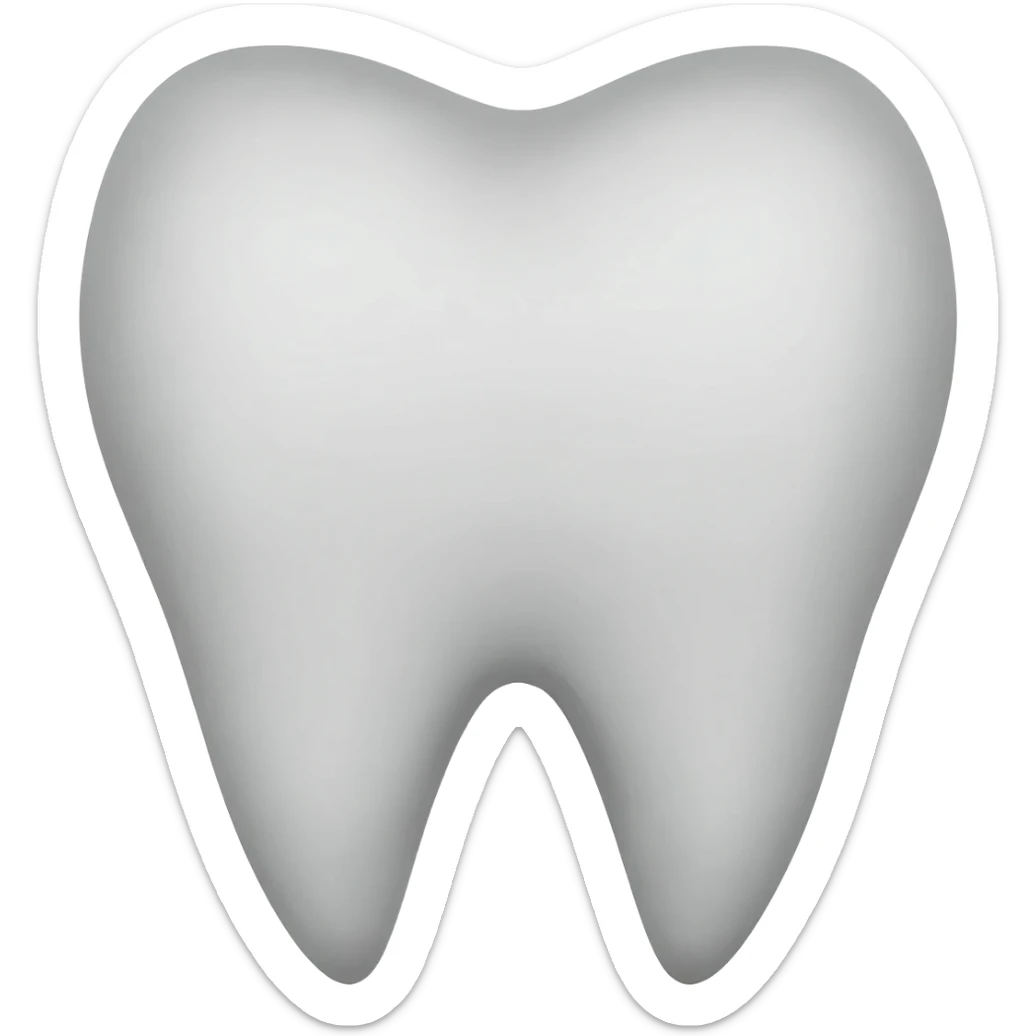 Vampire tooth sticker