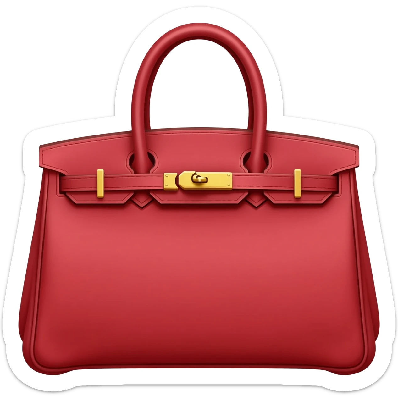 red matte kelly hermes bag sticker