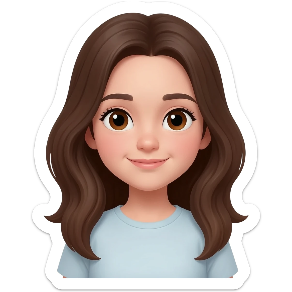 A GIRL WHO IS OUR WHOLE sticker