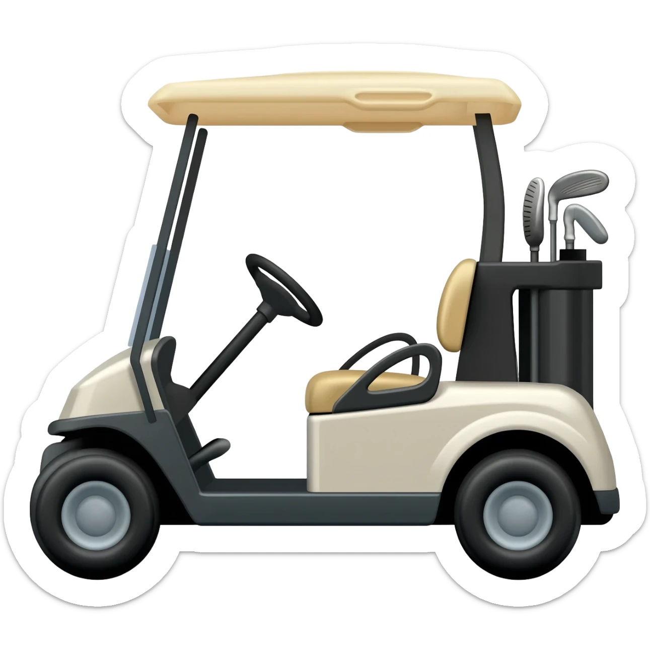golf cart sticker