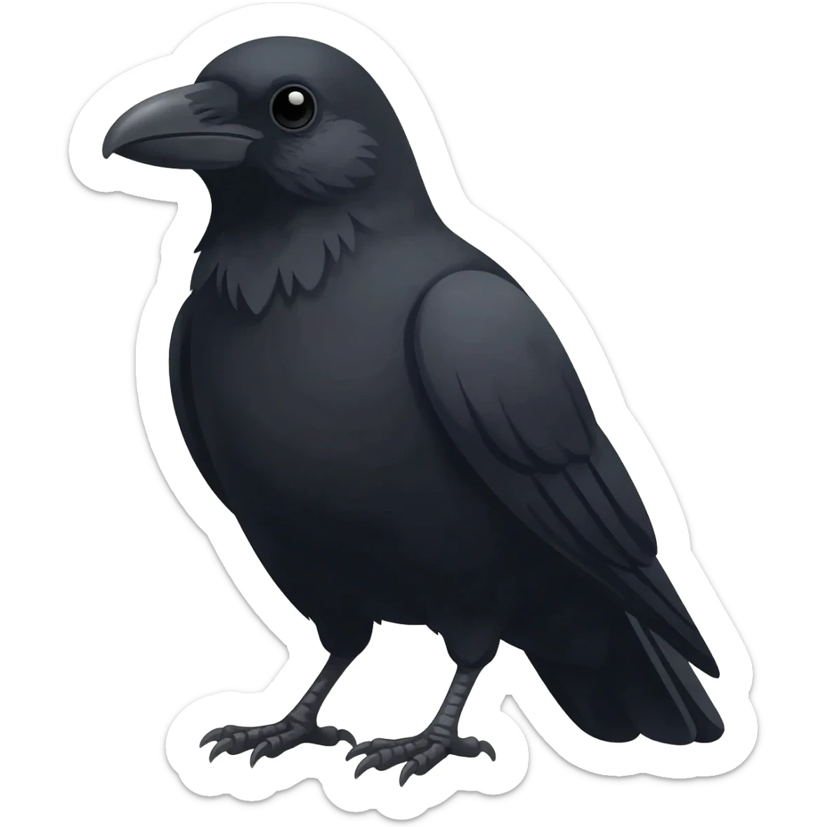 Crow sticker