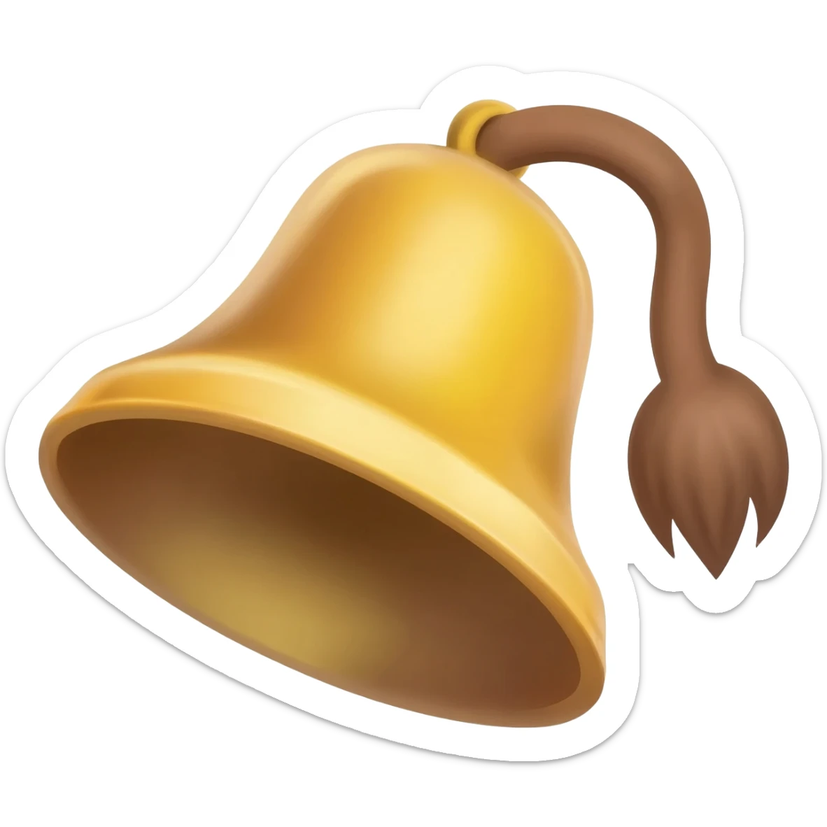 cowbell musical instrument sticker