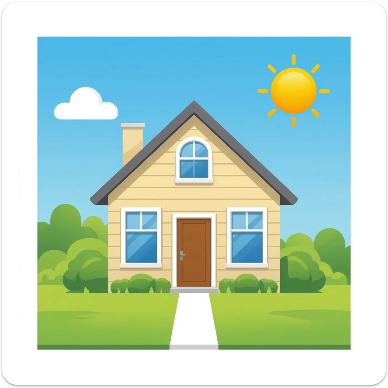 house rentsalud sticker