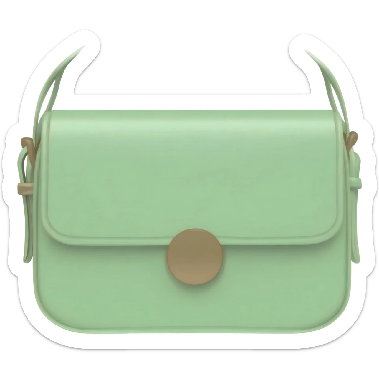 light green dior saddle bag sticker