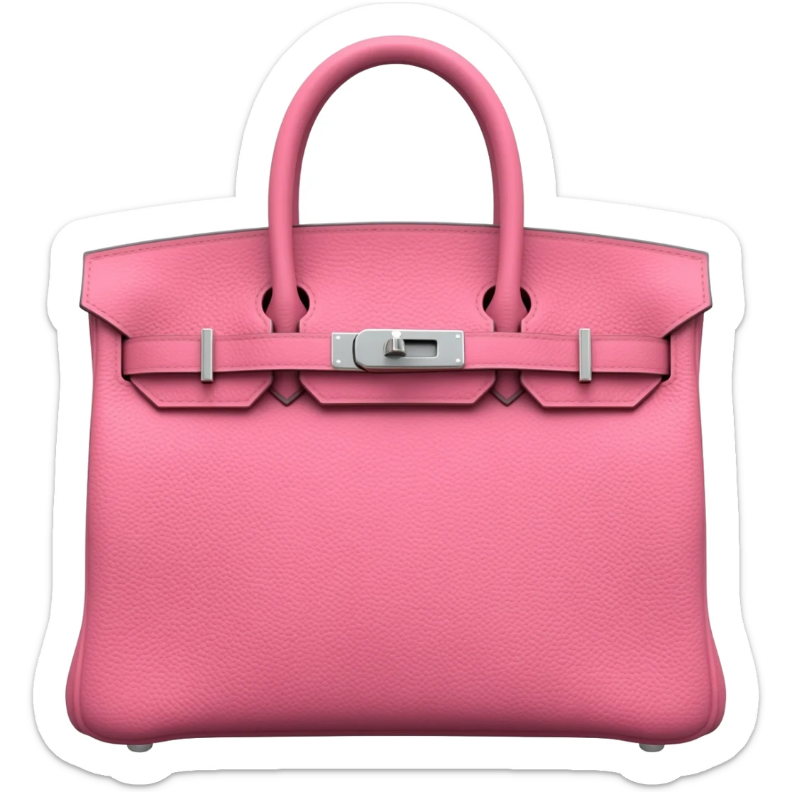matte pink birkin hermes bag sticker