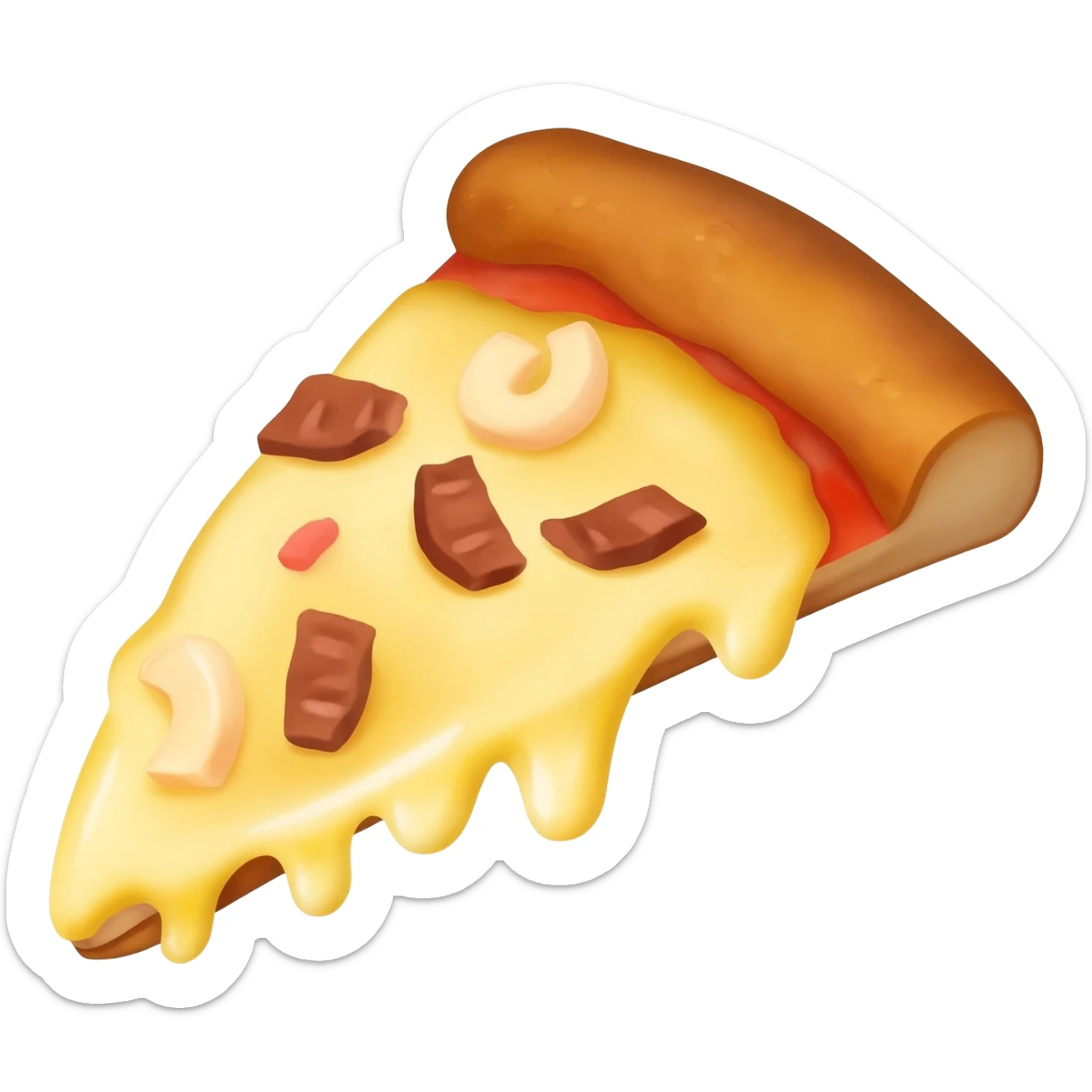 Onion pizza sticker