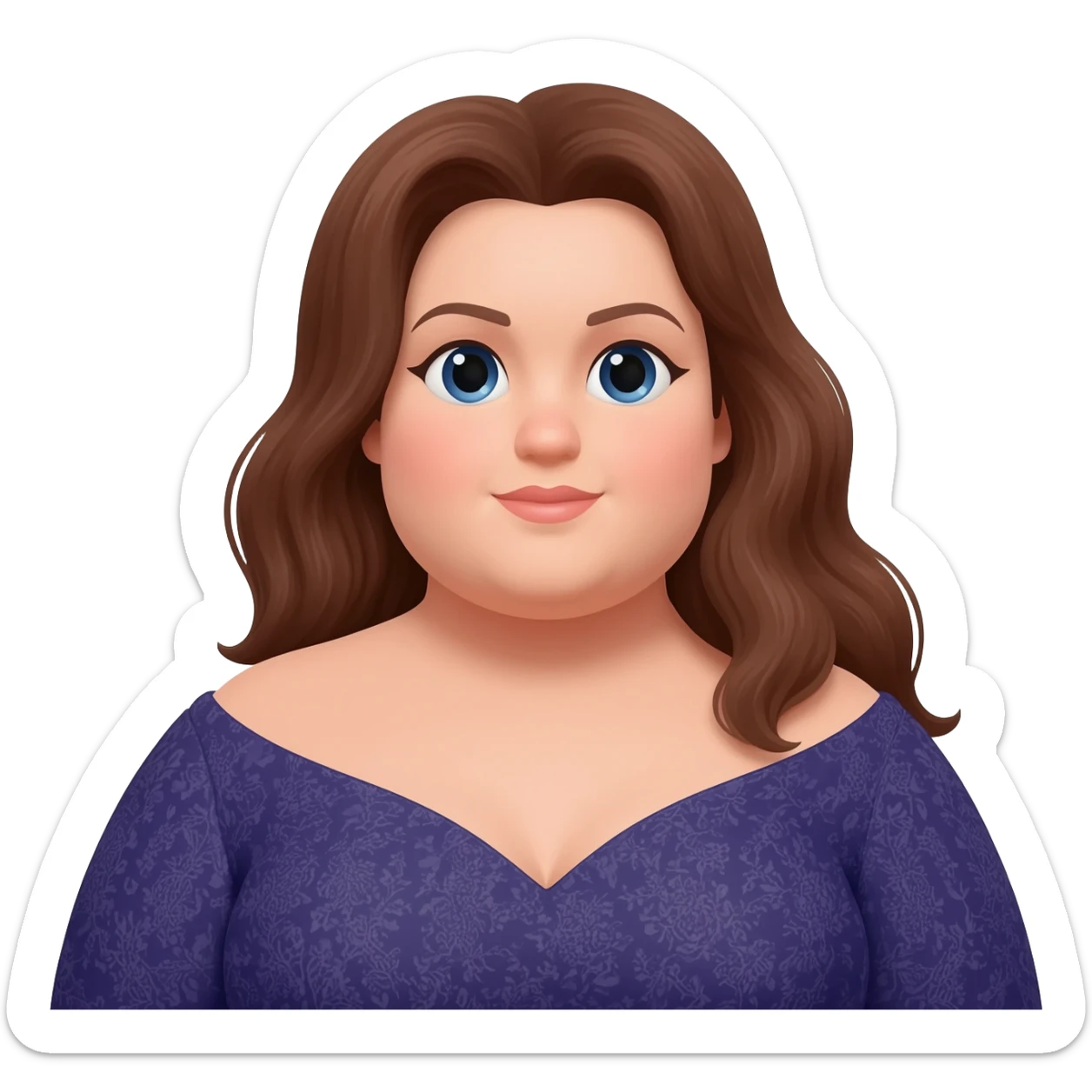 BIG  THICK BEAUTIFUL LADY AND SBE GOT BUG BUST sticker