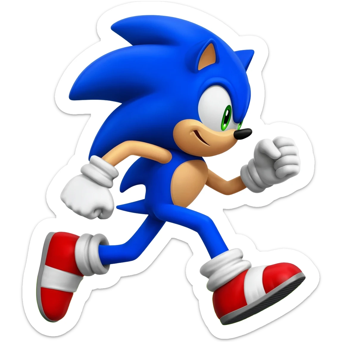 Sonic the hedgehog sticker