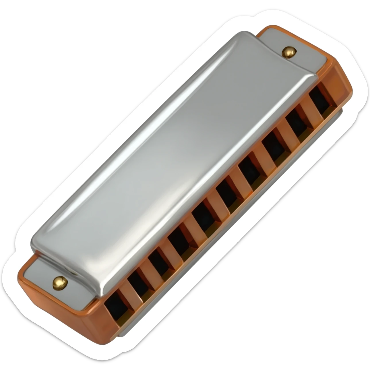 diatonic harmonica sticker