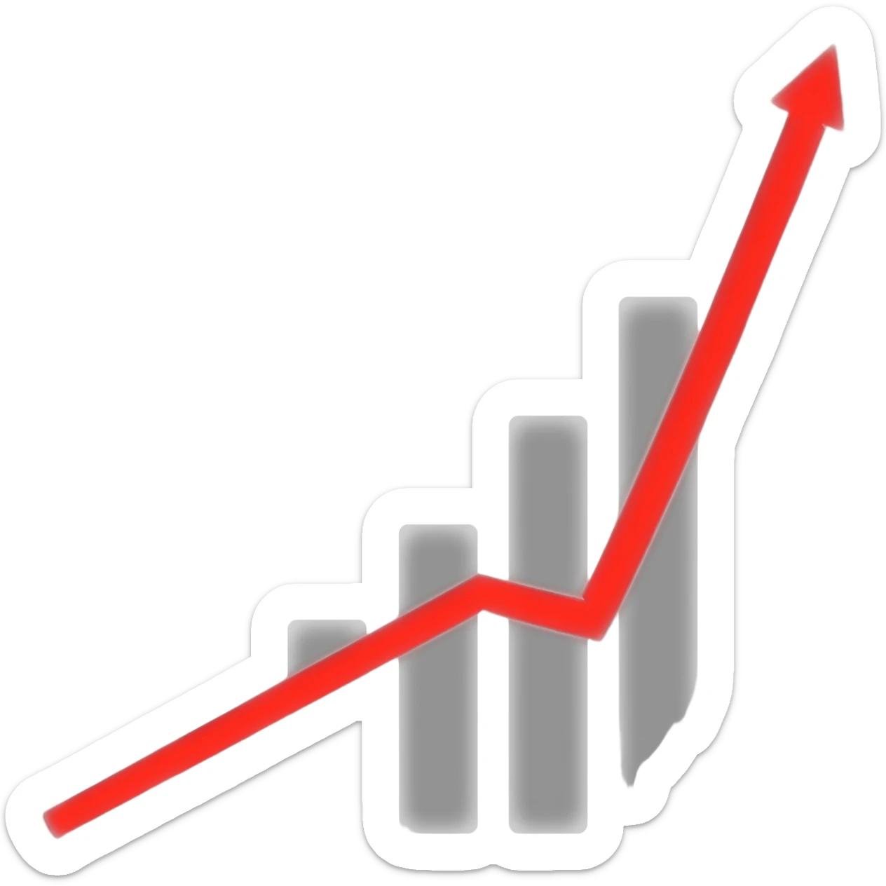 tendencia alzista sticker