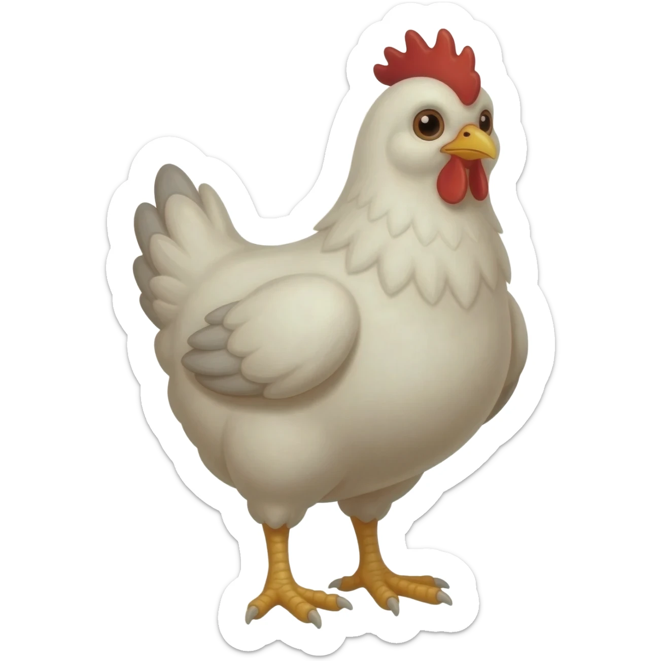 el pollo claudio sticker