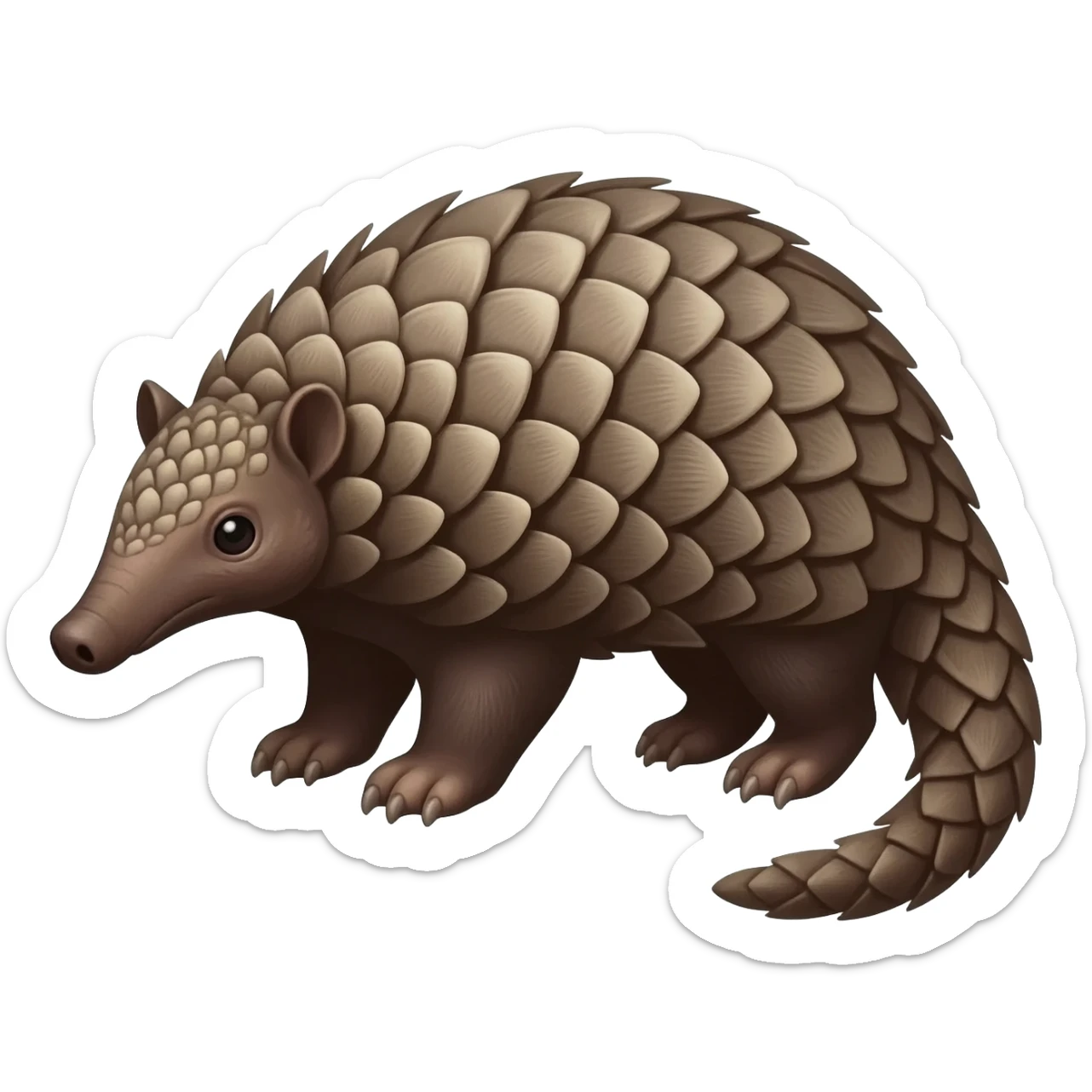 Pangolin sticker