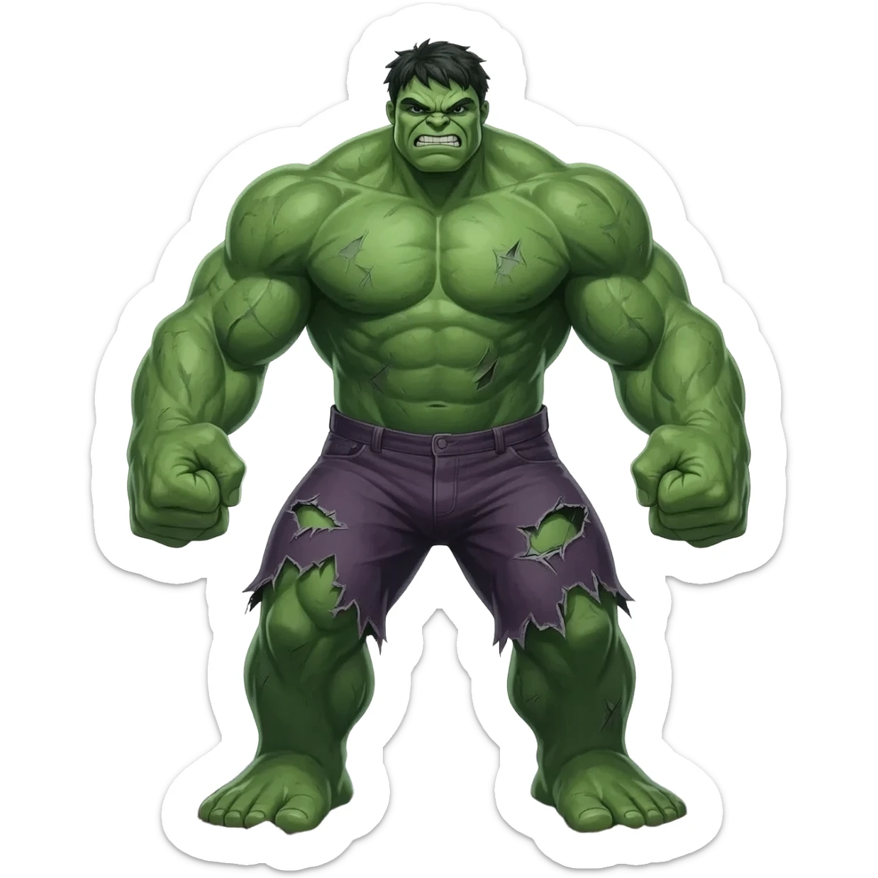 Hulk sticker