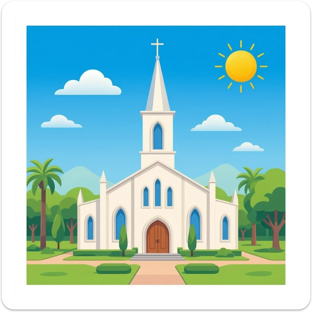 Iglesia evangélica la plata sticker