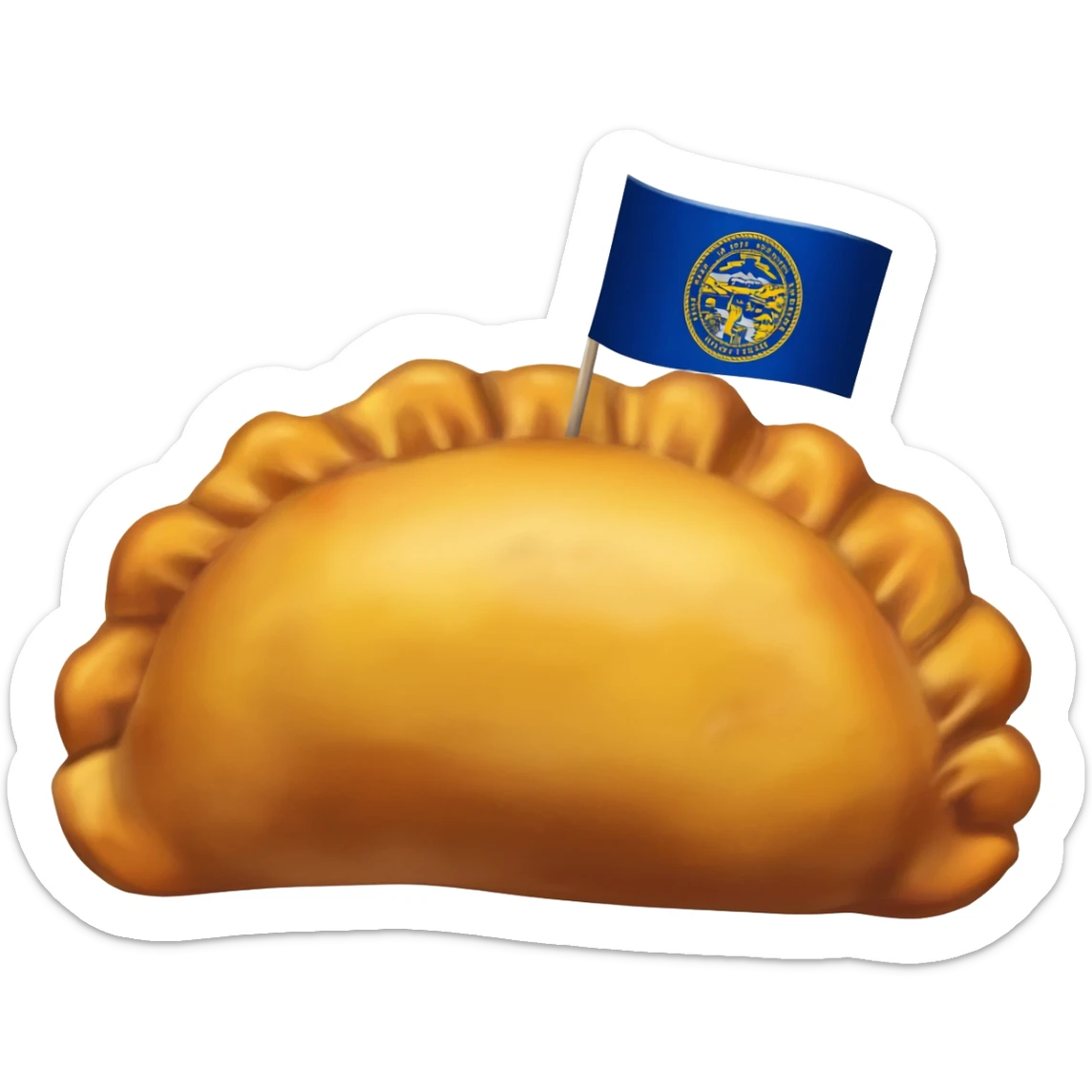 make an emoji for the runza fast food company based in nebraska sticker