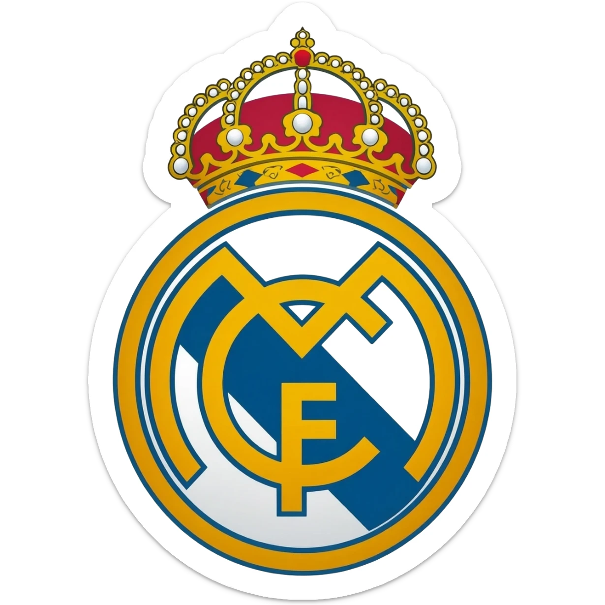 real madrid sticker