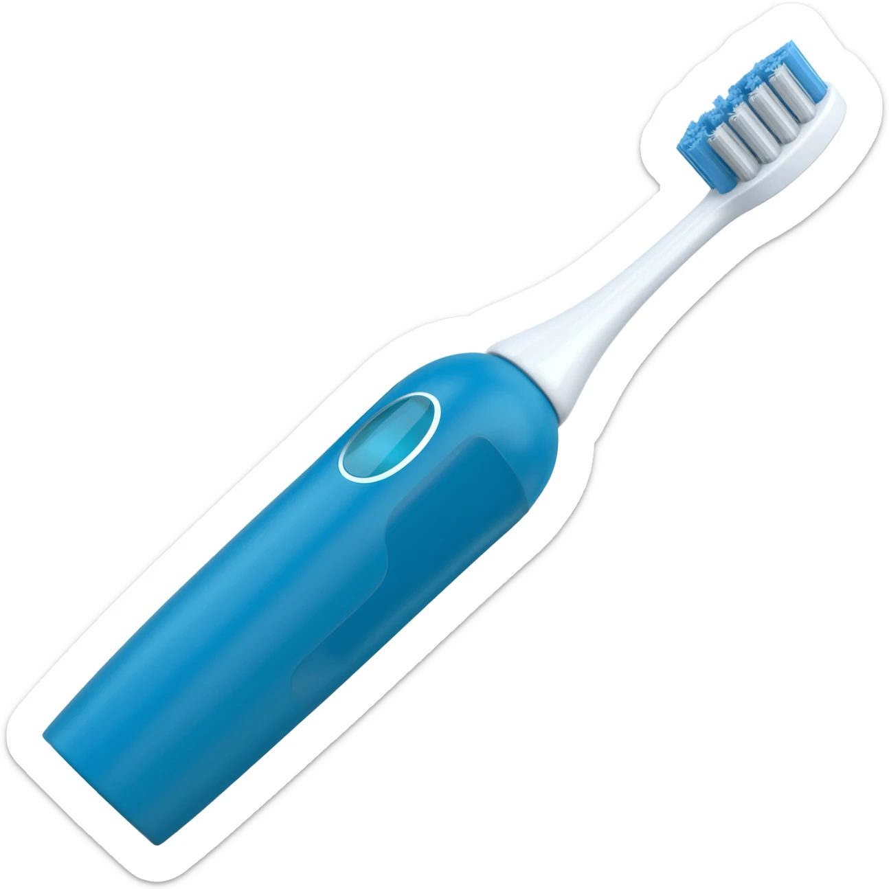 Toothbrush sticker