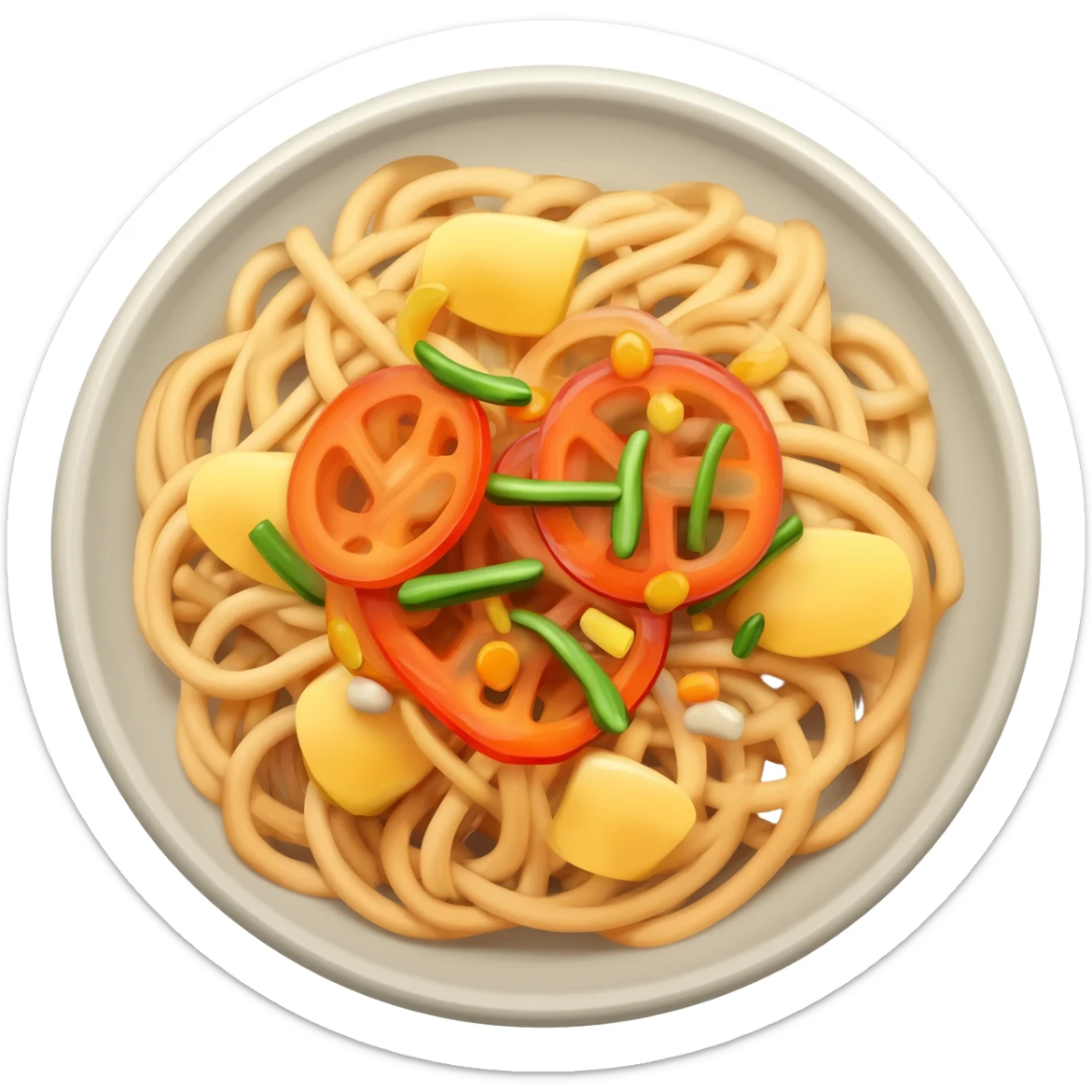 Chinese food sticker