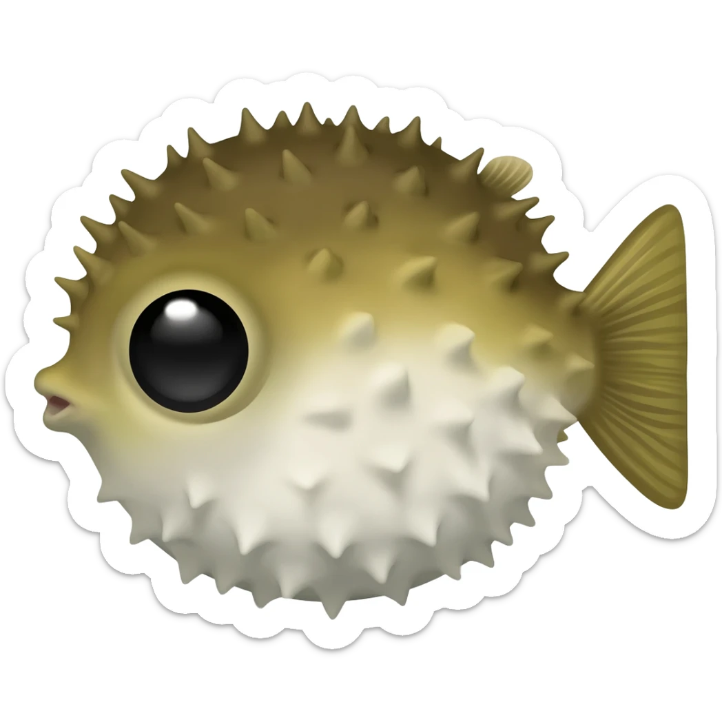 Puffer Fish sticker