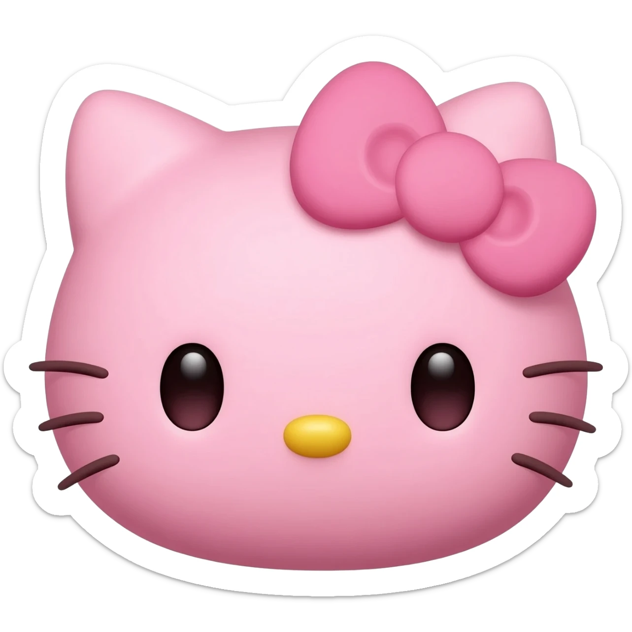 pink hello kitty sticker