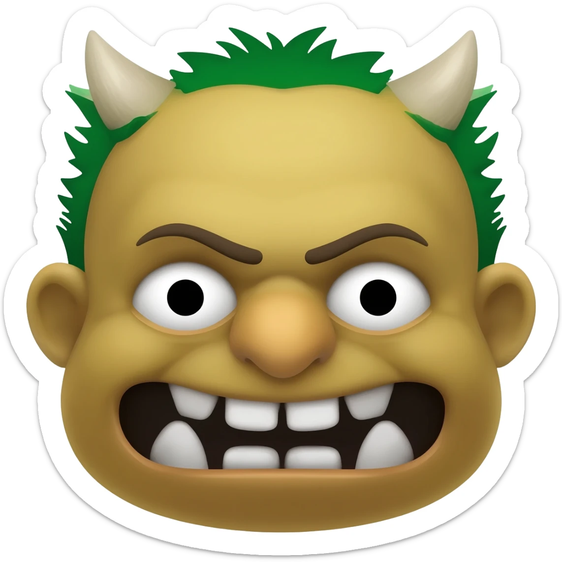 Troll face sticker