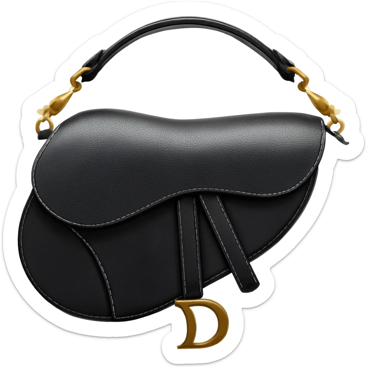 dior saddle bag sticker
