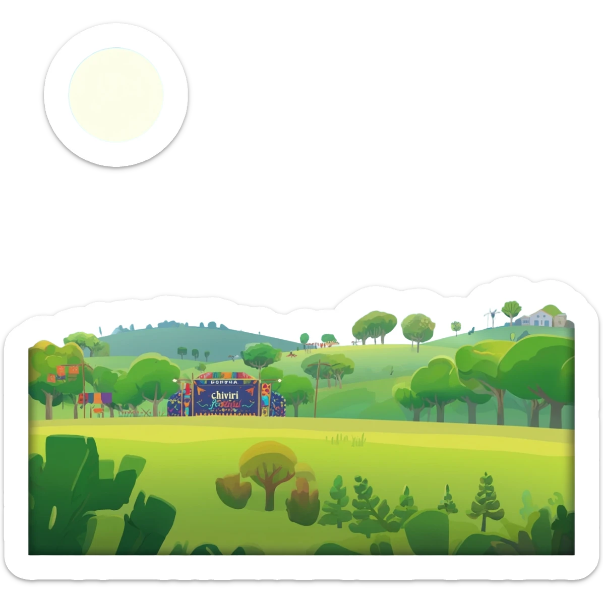 El Chíviri es una destacada fiesta de interés turístico sticker