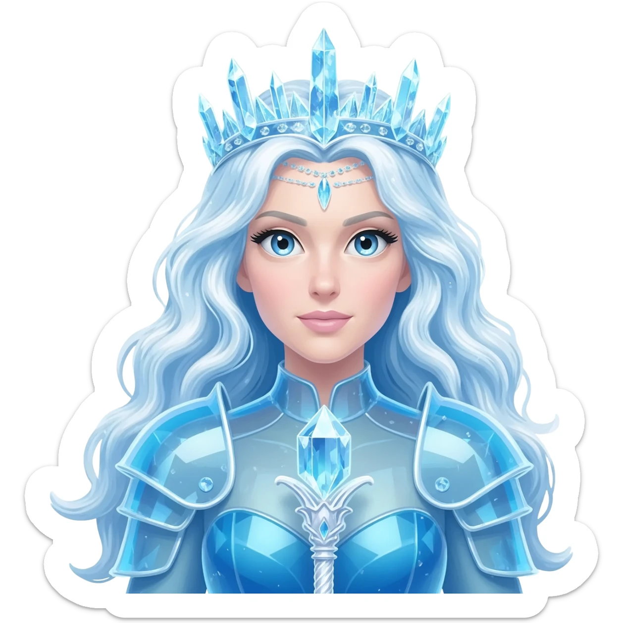 Reyna de hielo sticker