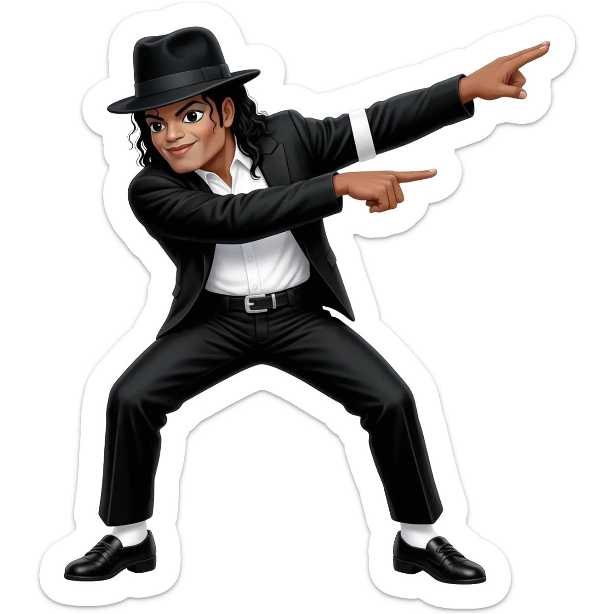 michael jackson dab sticker
