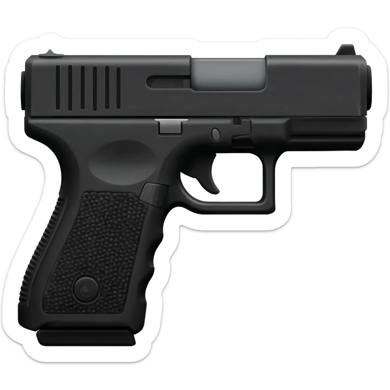 Gun sticker